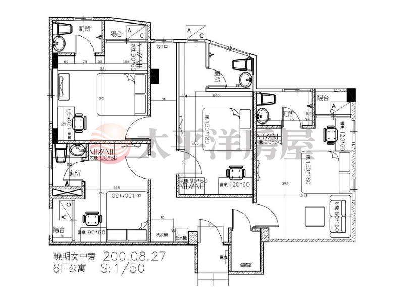 ㊣台中曉明女中旁8套房公寓,台中市北區青島路二段